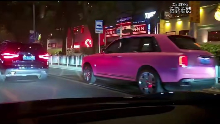 偶遇粉色库里南#小小小酷哥 #库里南