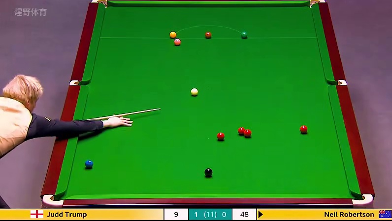 斯诺克最新的比赛！特鲁姆普准度偏差分数中断，罗伯逊乘胜追击！ #台球 #斯诺克 #特鲁姆普 #罗伯逊