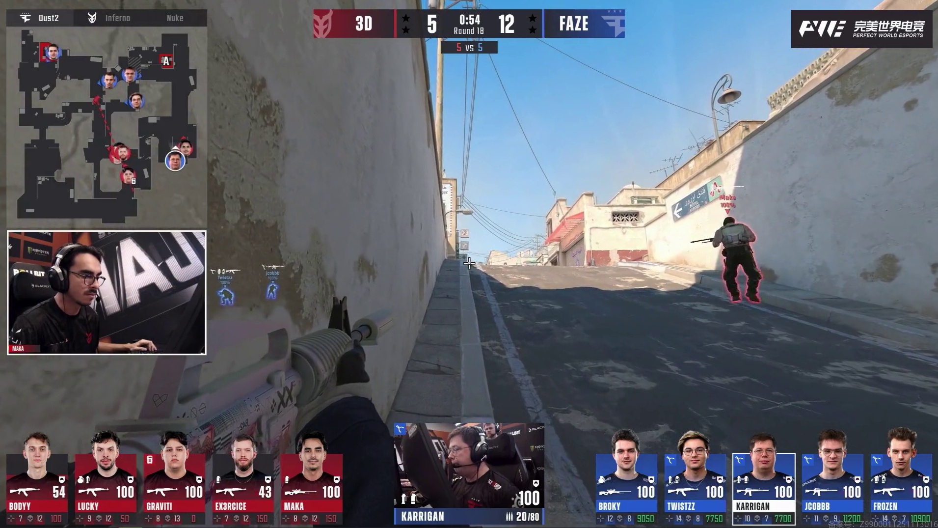 年度下饭操作！Karrigan背身贴脸马枪遭反杀