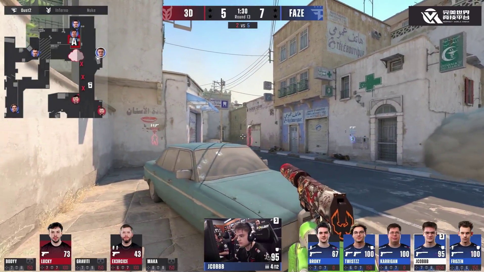 jcobbb手枪局四杀横扫A大