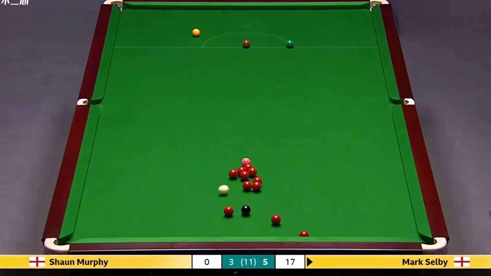 超强火力清台！塞尔比英锦赛状态爆棚，6:3击败墨菲晋级决赛！ #斯诺克 #塞尔比 #墨菲 #晋级决赛