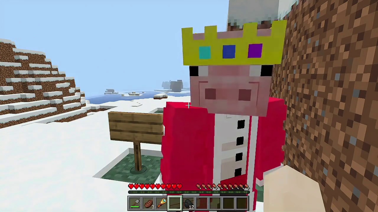 我的世界创世神him与猪神你会选择救谁？ #我的世界龙与群山 #我的世界中国版 #我的山头见 #青年