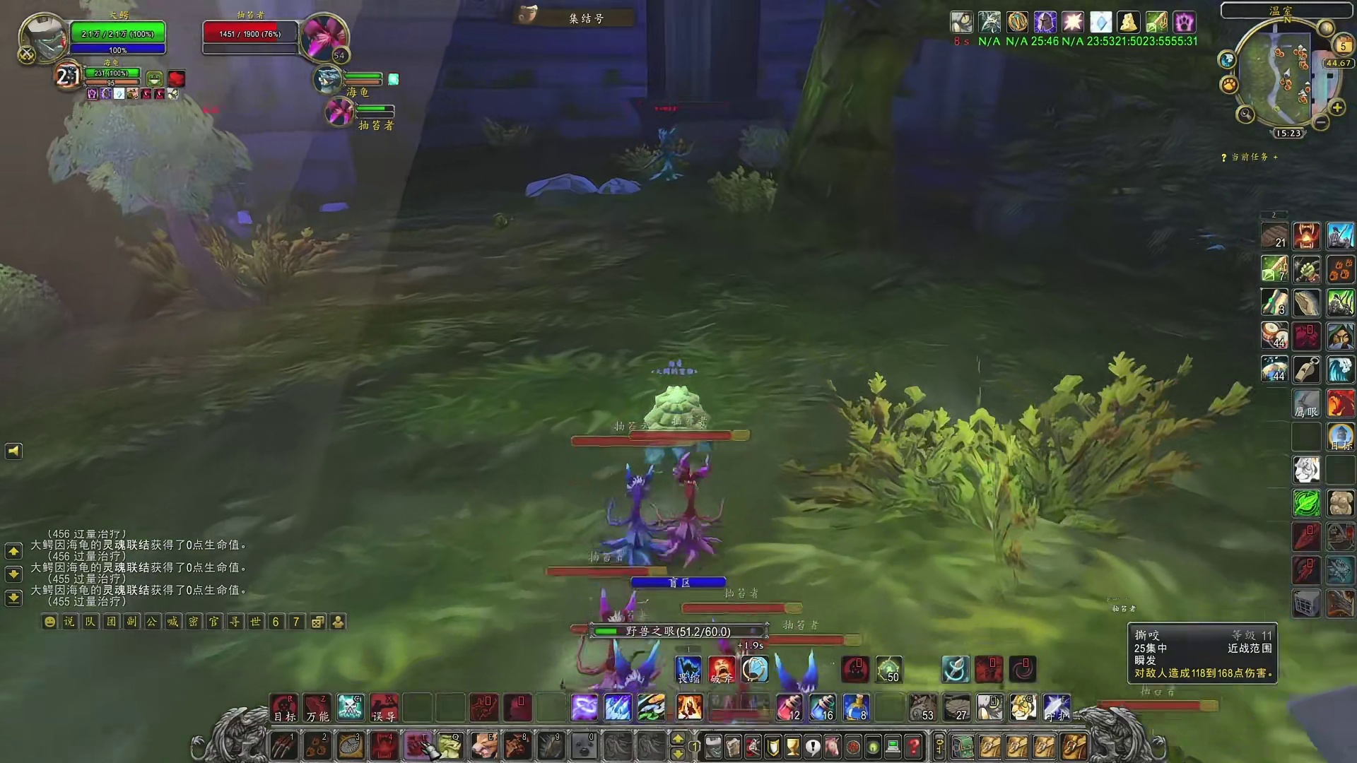 猎人带乌龟一波流厄运东 没有2T5的猎人依然日入万金 #魔兽世界 #魔兽世界怀旧服  #魔兽世界时光