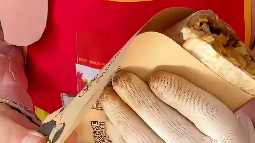 每一口都能吃到肉的肉沫煎饼太香了 11一份 料十足