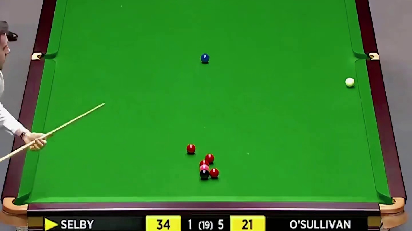 奥沙利文霸气代表作，延分清台争黑嚣张绝杀