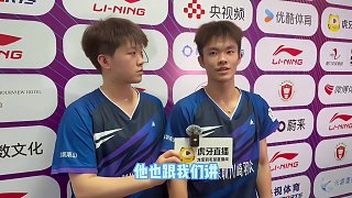羽超前線—豁得出去才能贏！曹梓涵/陳俊廷賽后揭秘：放下包袱實(shí)現(xiàn)驚天逆轉(zhuǎn)