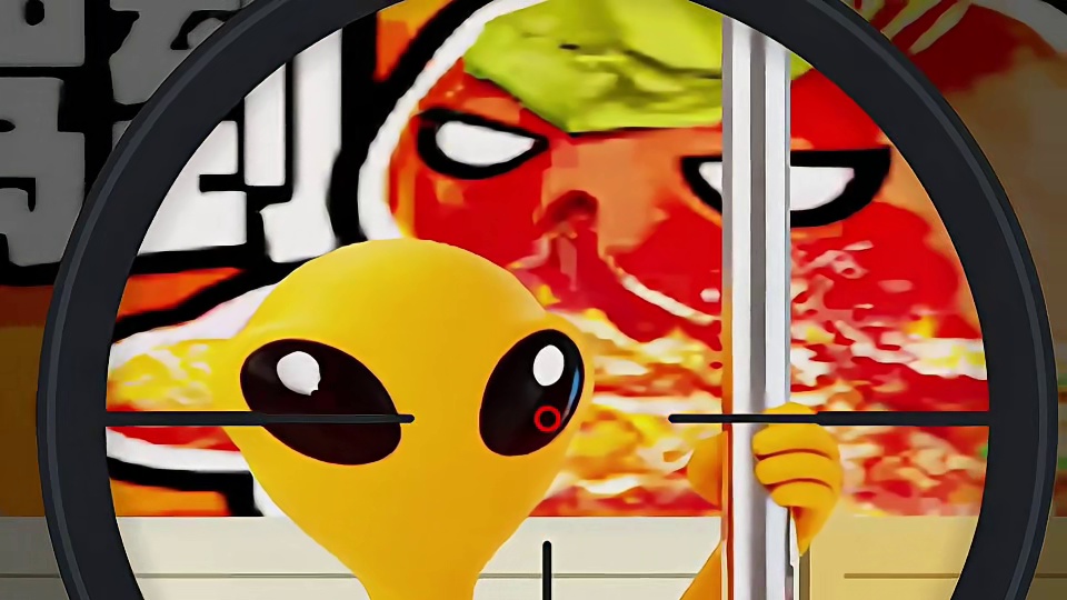 #外星人 #狙击外星人 #抖音小游戏