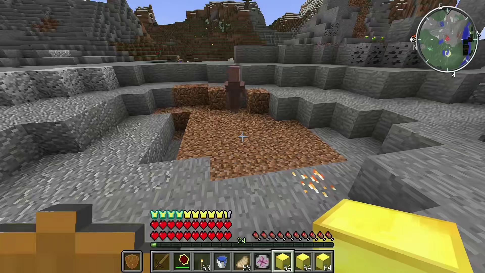 金屋藏大哥压缩木剑生存6 #叶枫的日常 #我的世界 #幸运方块