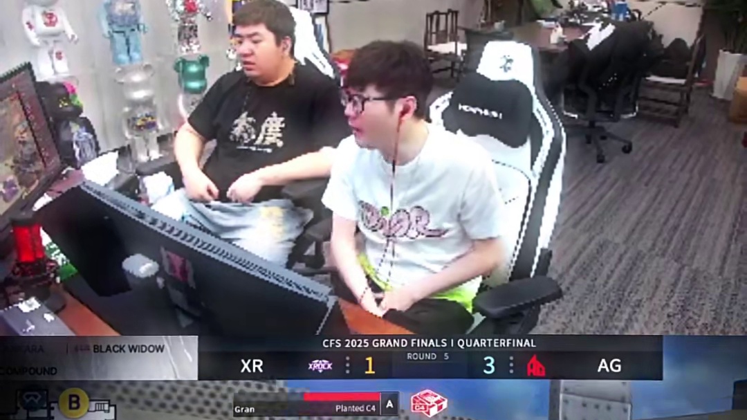 XR小将勇猛发挥，差点打懵AG 曾经在AG当过青训，这两个残局，确实厉害。#杜超带队再战上帝宠儿 #