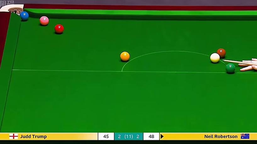 斯諾克最新比賽！特魯姆普vs羅伯遜殘暴防守局，斯諾克連翻上演