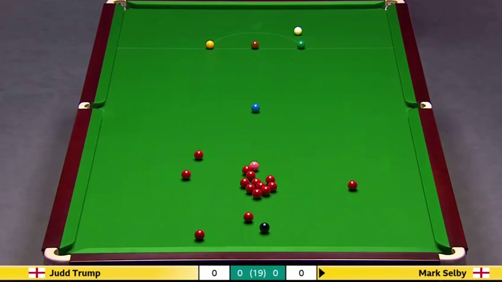 2025斯诺克英国锦标赛；特鲁姆普vs塞尔比
