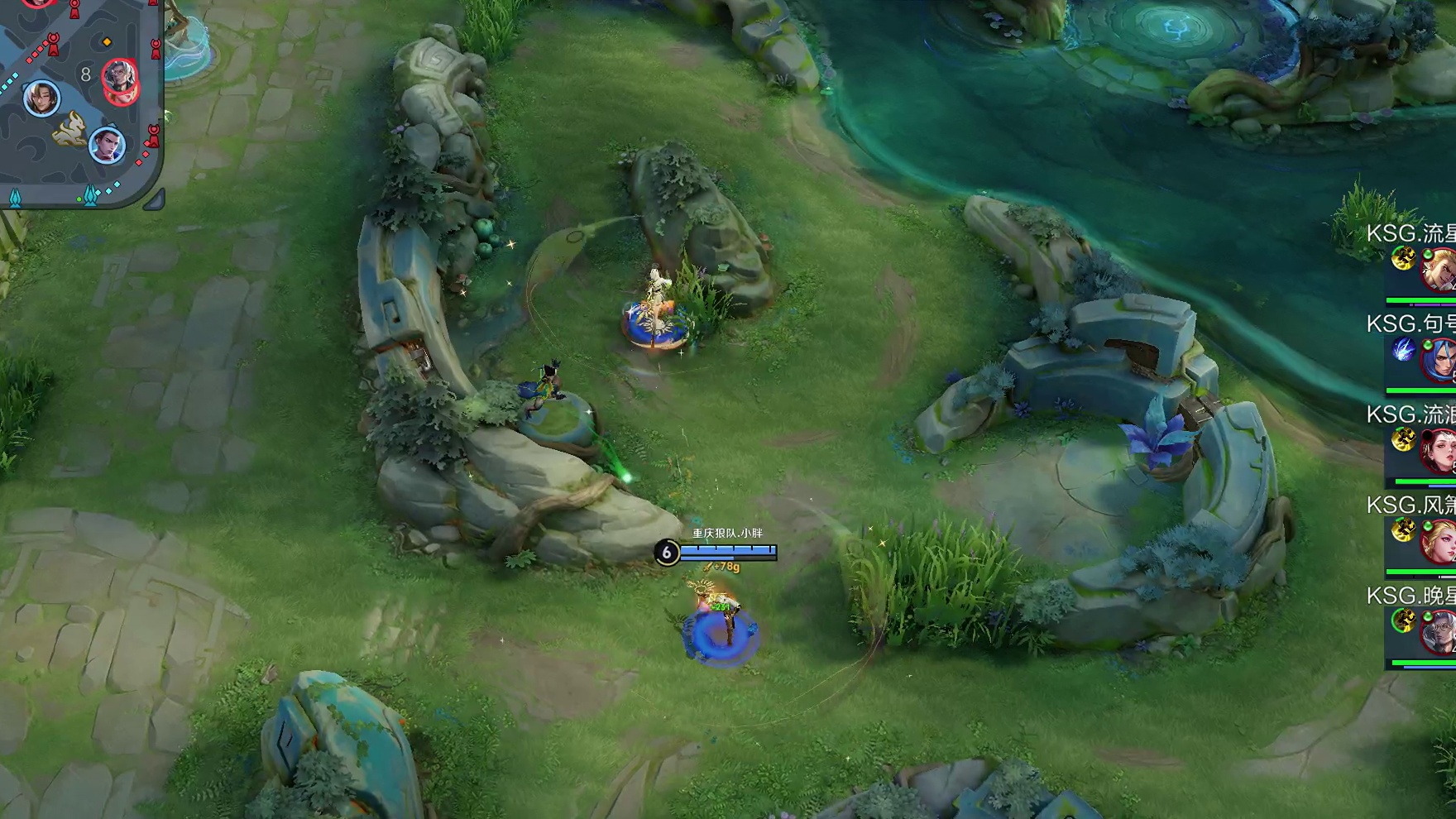 【第一局】小胖镜大招锁到句号橘右京，空空儿击杀橘右京