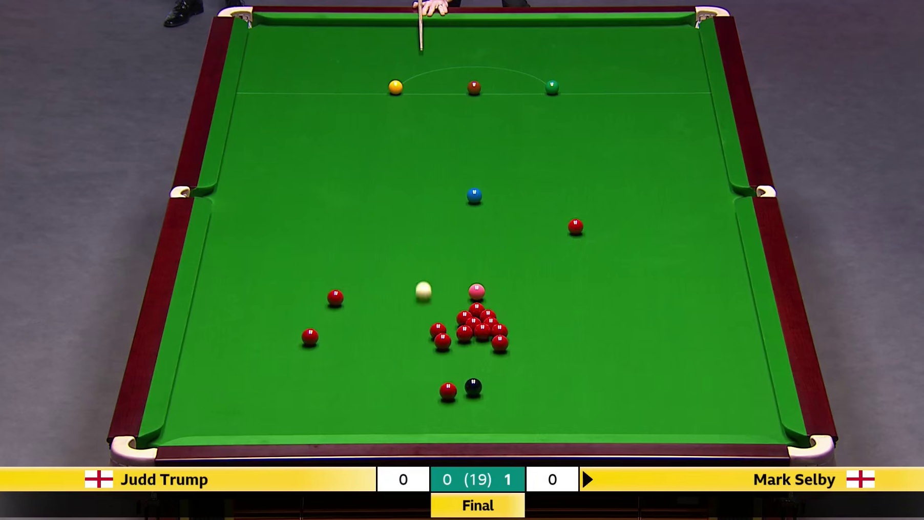 2025英锦赛决赛！塞尔比VS特鲁姆普，第二局