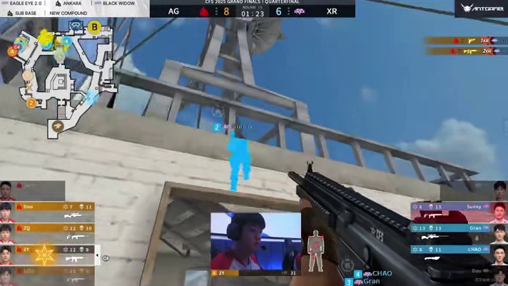 拿下第一场 更快进入比赛状态 继续加油！！！！ #上帝宠儿锁定胜局#2025CFS世界总决赛#202