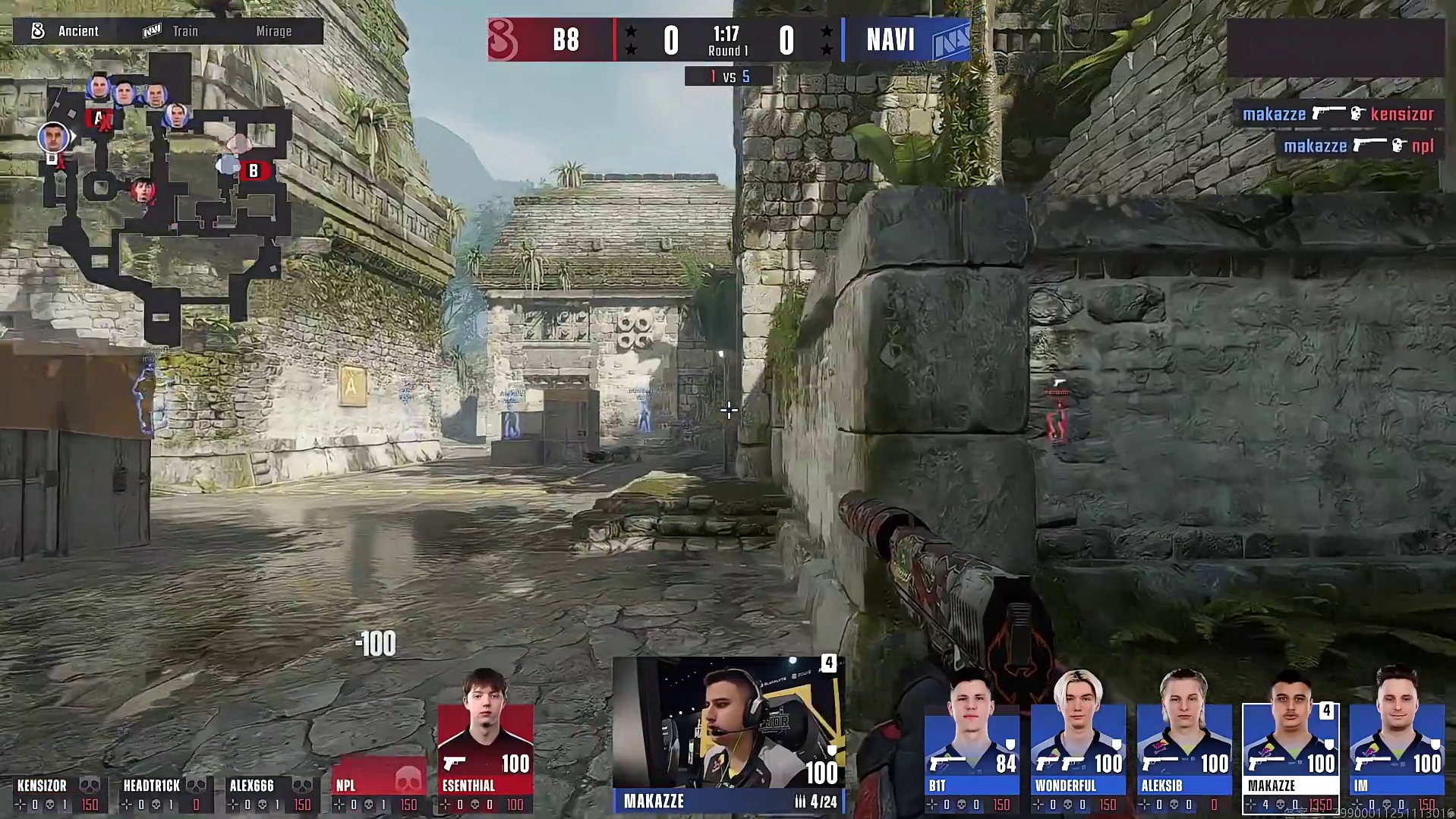 【回放】NAVI vs B8-1 布达佩斯Major2025