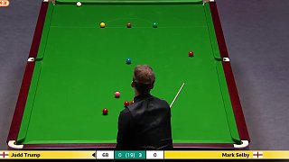 2025英錦賽決賽！塞爾比4-0特魯姆普，落后68分豪橫逆轉清臺！