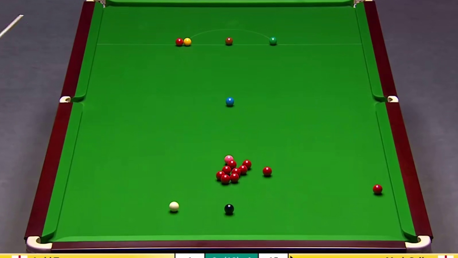 2025斯诺克英国锦标赛；特鲁姆普vs塞尔比