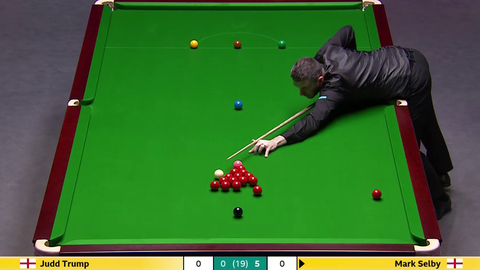 2025英锦赛决赛！赛比尔VS特鲁姆普。大比分来到5比1