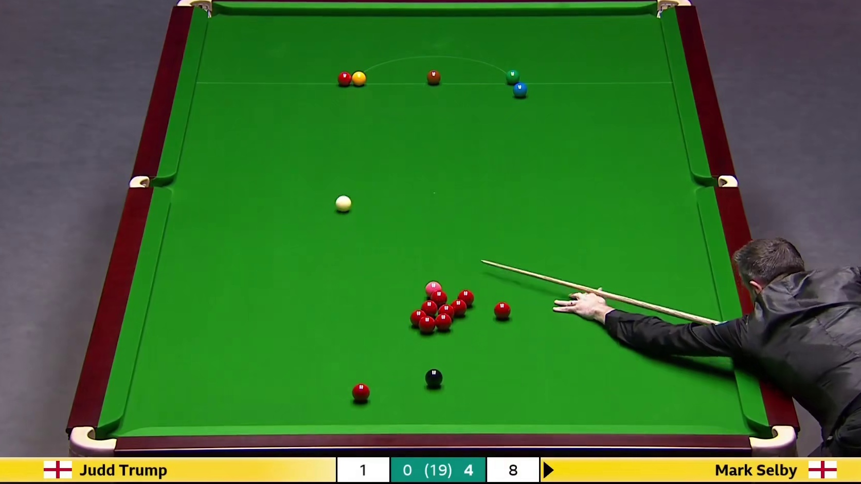 2025斯诺克英锦赛决赛，塞尔比5比0小特，极限准度剑指冠军 #2025斯诺克英锦赛