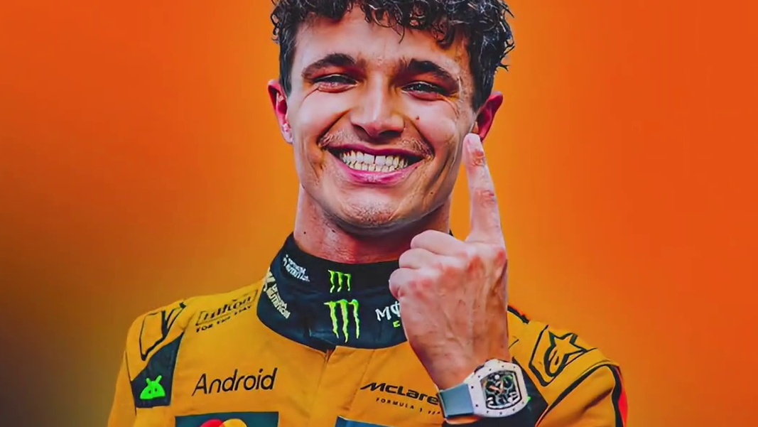 把名字永远留在世界冠军奖杯上兰多·诺里斯是2025赛季F1车手总冠军！#F1 #诺里斯