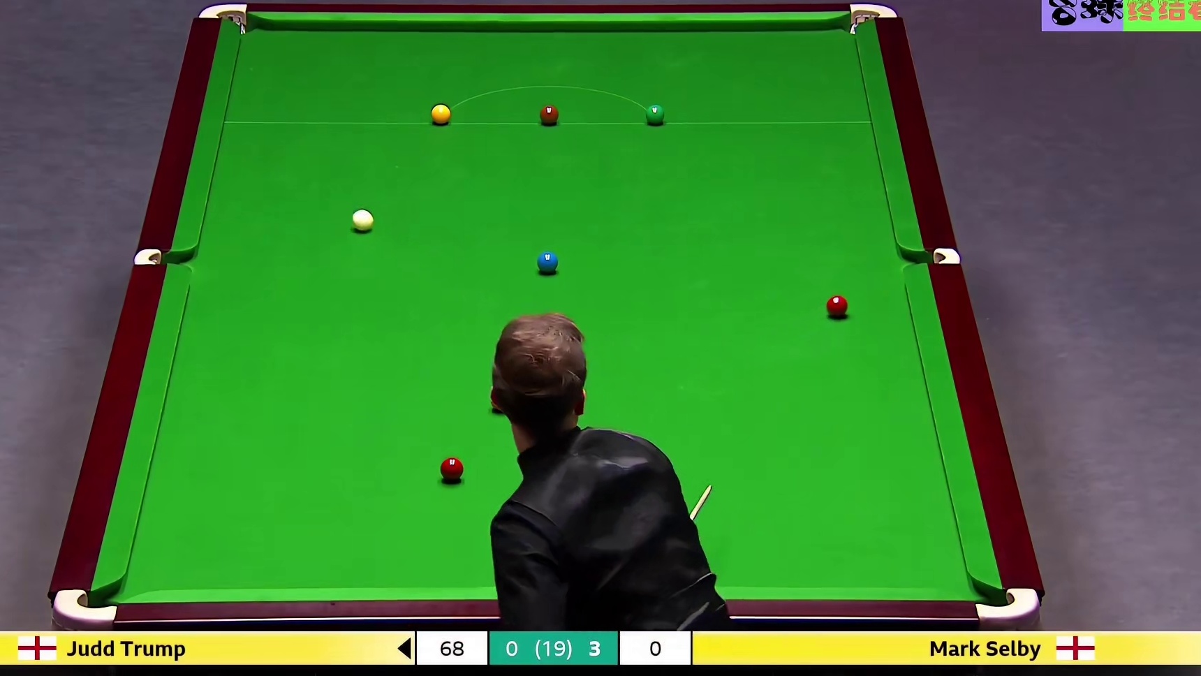 25英锦赛决赛！塞尔比彻底打疯了！70:68极限清台逆转 #塞尔比 #英锦赛