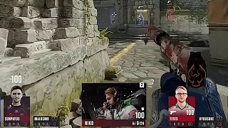 niko世界級(jí)名場(chǎng)面手槍開(kāi)局ace#csgo馬西西 #csgo