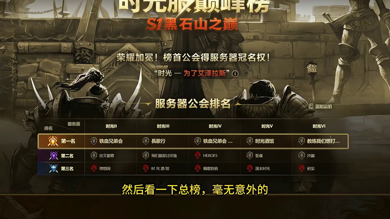 魔兽时光服巅峰榜排名出炉，那个男人以一己之力杀入前10 #魔兽世界时光服上线#我的游戏日常 #魔兽P