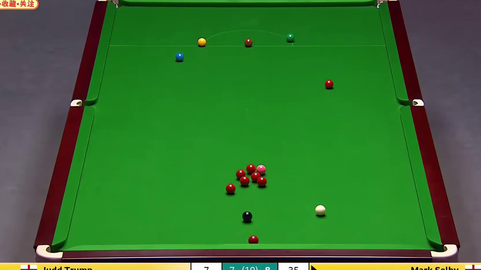 9比7决胜局来了！赛尔比火力全开再胜小特，剑指英锦赛冠军！