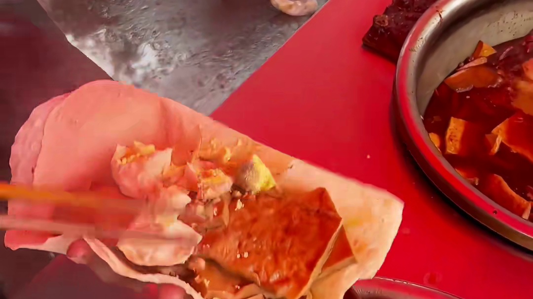 烙馍卷豆腐，你最喜欢吃哪家的？
