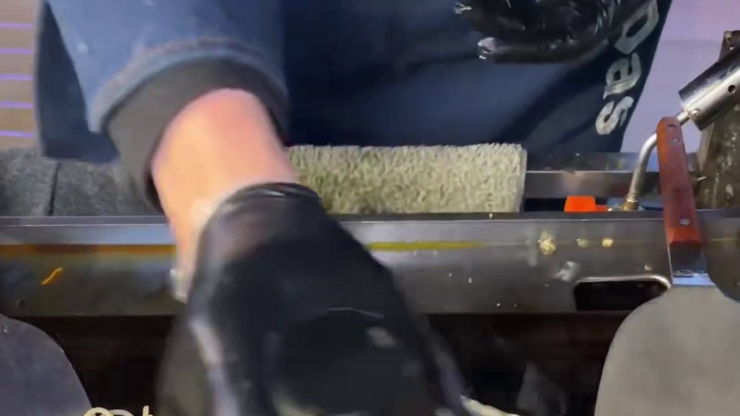 街头偶遇移动式西餐厅68r一份的战斧牛排