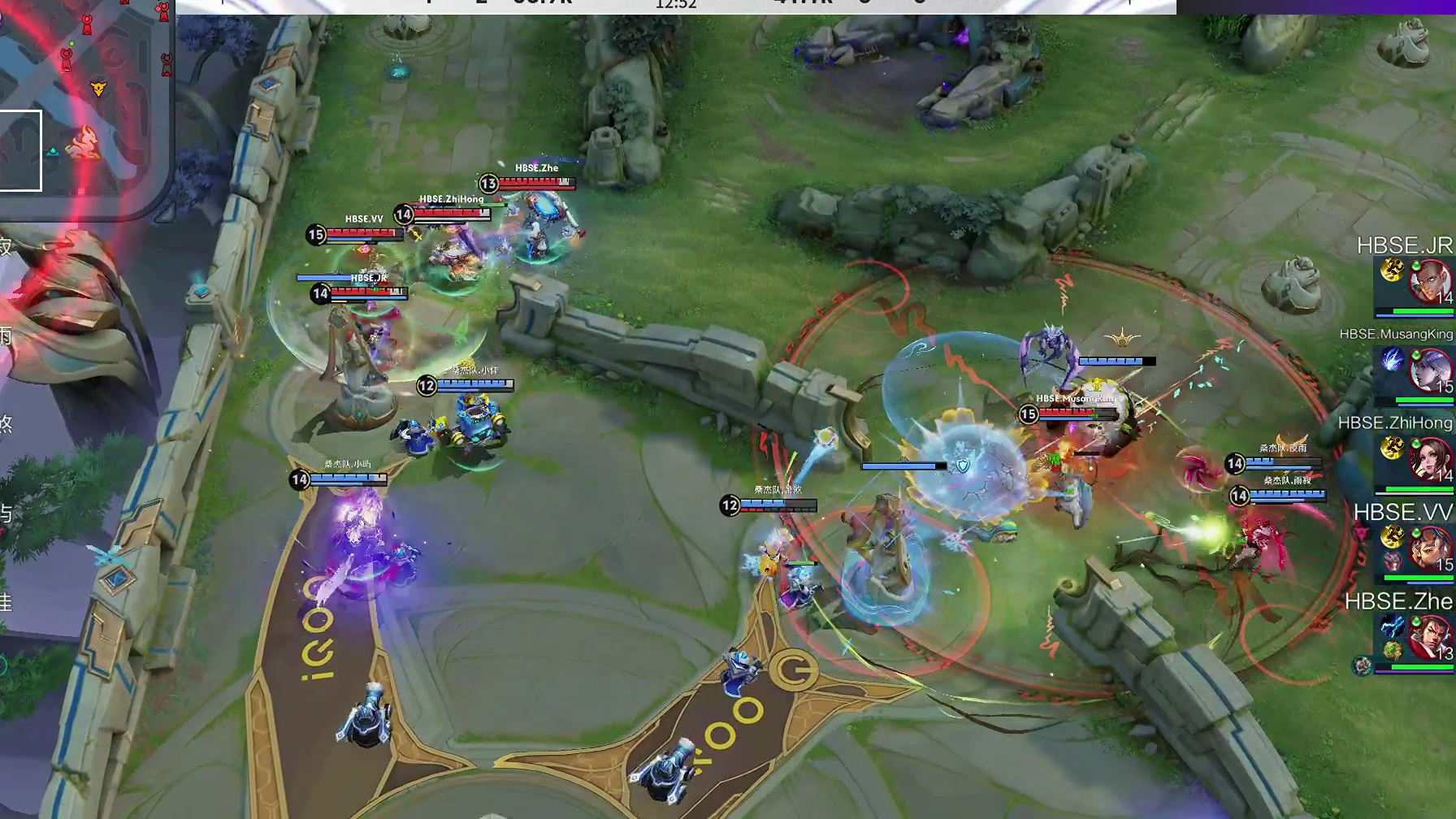 【第四局】HBSE压高地过深，被桑杰队击杀两人