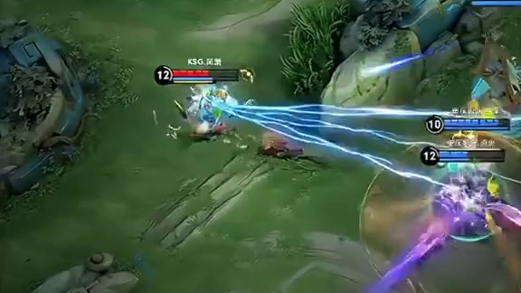 发育路蚩姹的强度！ 一打二双杀就这么帅！#2025王者荣耀挑战者杯   #ksg   #KPL