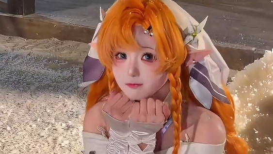 谁能拒绝爱上西格莉卡ꉂ ᳐˶ᵒ ᵕ ˂˶ ᳐ฅ萌！！ #cos #鸣潮 #鸣潮西格莉卡 #鸣潮新地区