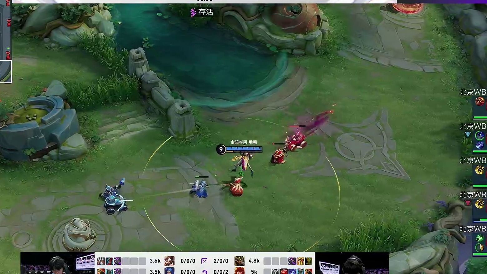 【第一局】毛毛曹操带线过深，梓墨关羽完成单杀