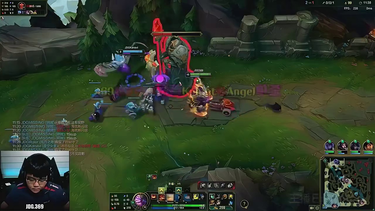 名场面回顾：369光速切屏偷看Knight被Angel单杀，当场绷不住了