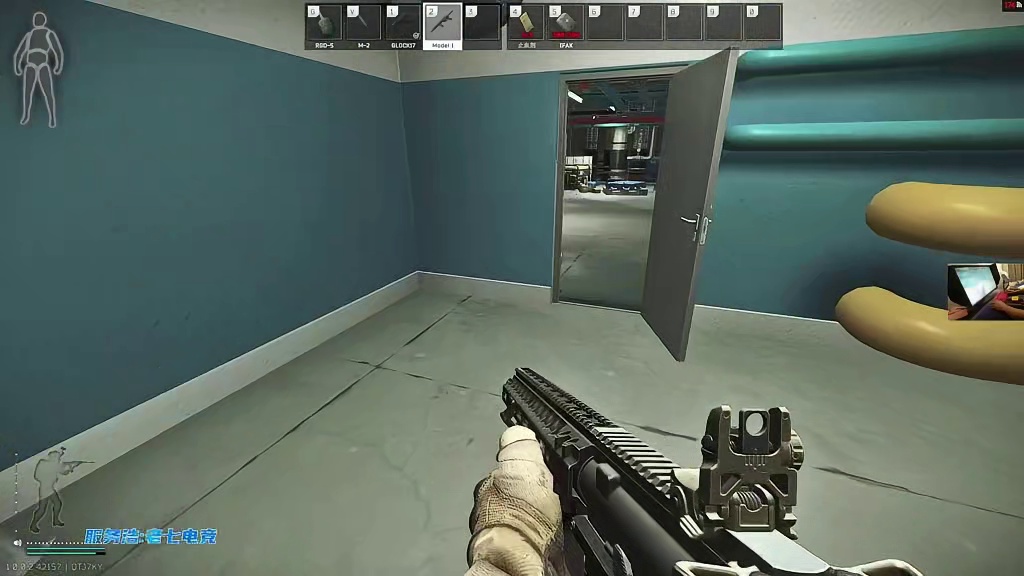 正式版5.56*45的Ｔ0武器Model 1，实验室下图改枪