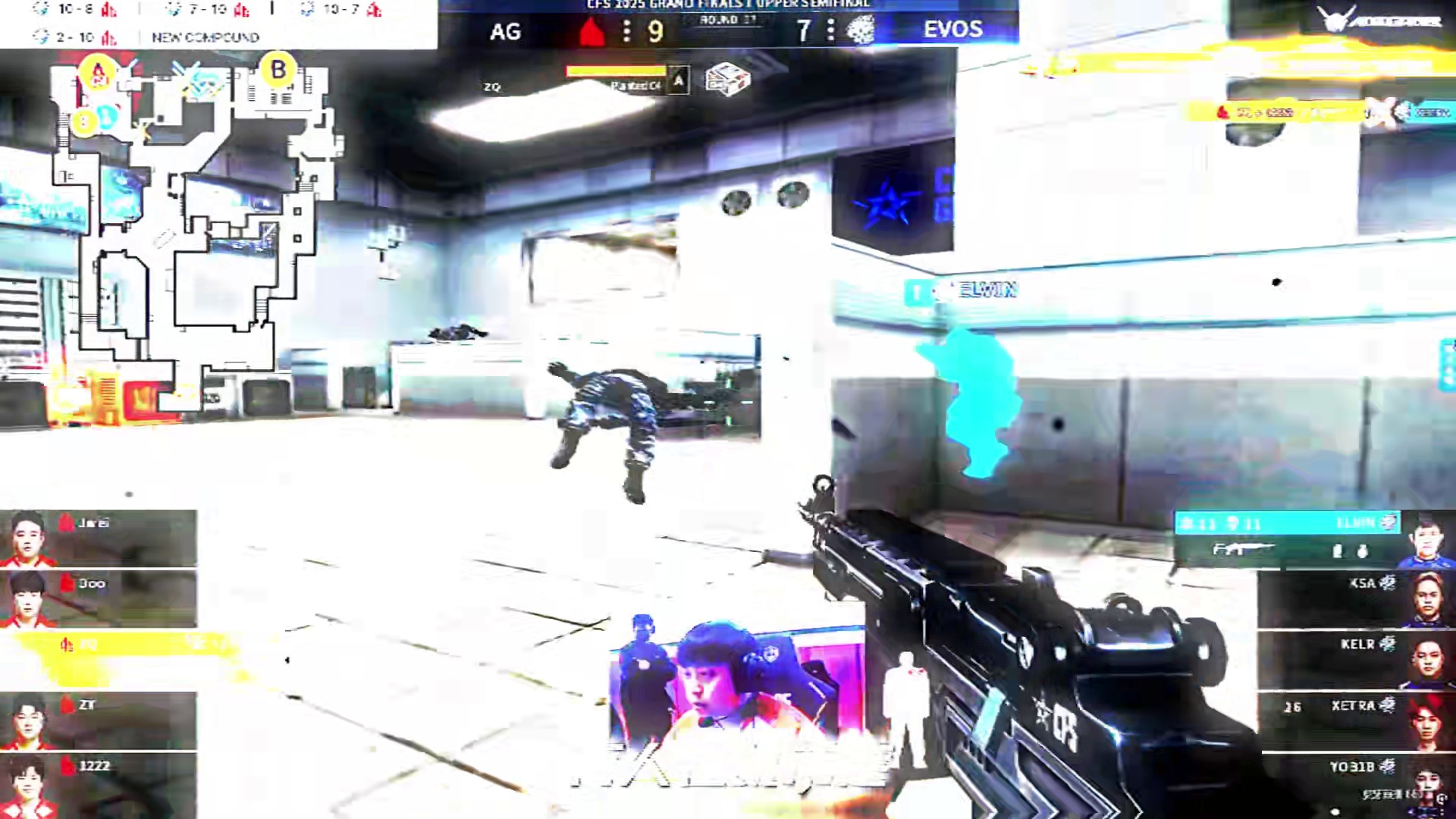 上帝宠儿，是天选也是唯一 只要有掩体，我就比你多一份自信。#AG战胜EVOS #2025CFS世界总