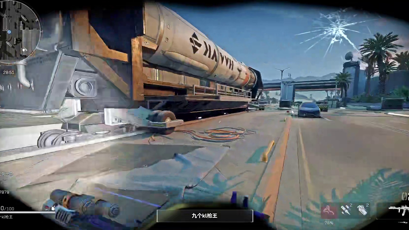 杨哥78围观温浅再战单三，AWM瞬狙玩成CF幻神