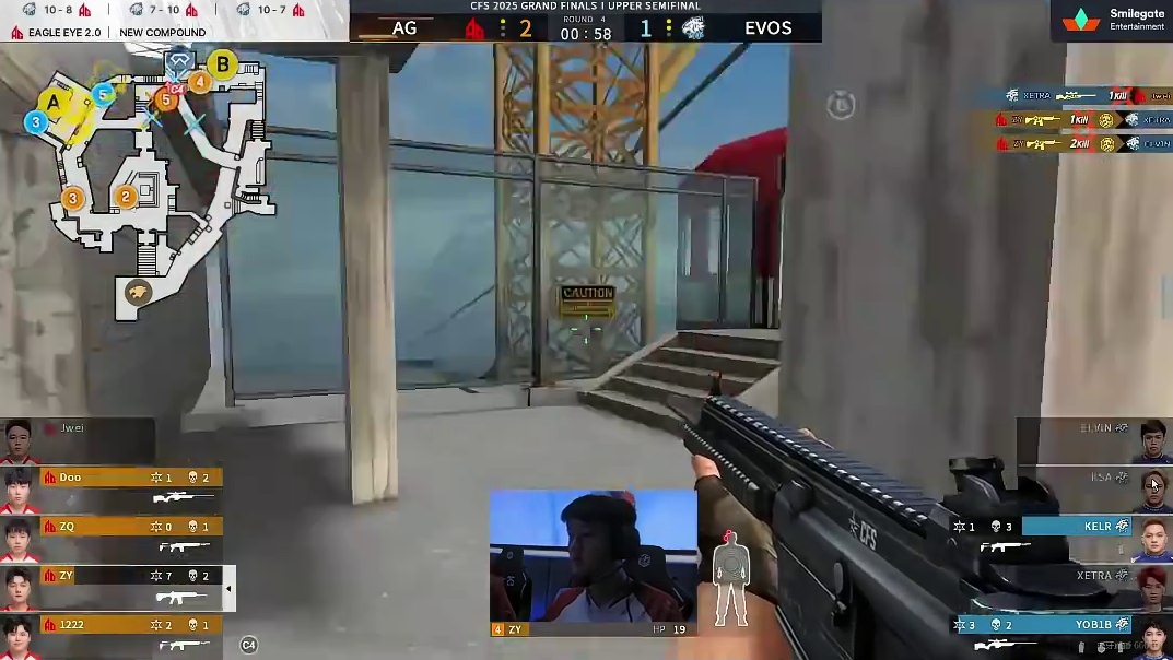 险胜 好好复盘 有许多需要学习的~ #AG战胜EVOS#2025CFS世界总决赛#2025CFS