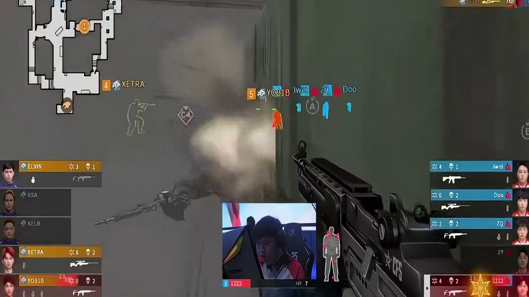 各大职业选手们看，122玩箱子游龙三杀！操作秀的起飞！全员表示太秀了！#AG战胜EVOS #2025