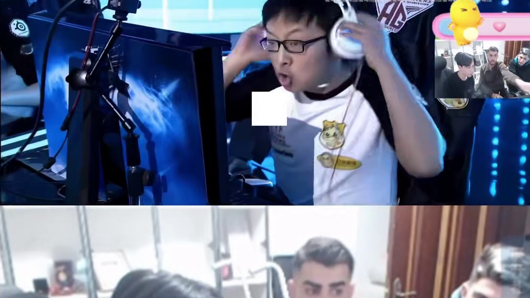 毛青带RFF跟Beq看他以前的比赛集锦 看完吹牛批说自己直播间三百多万人 还带人去看跳舞节目拉满