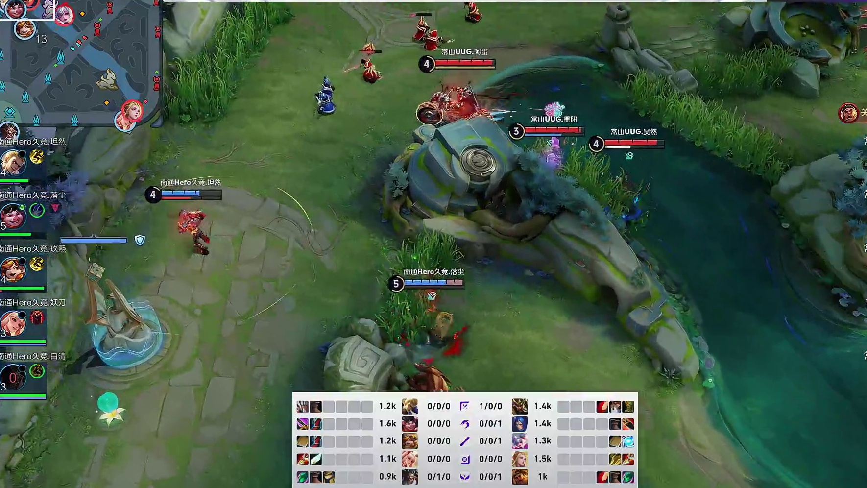 【第一局】牛魔二闪开团，UUG击杀牛魔拿下一血