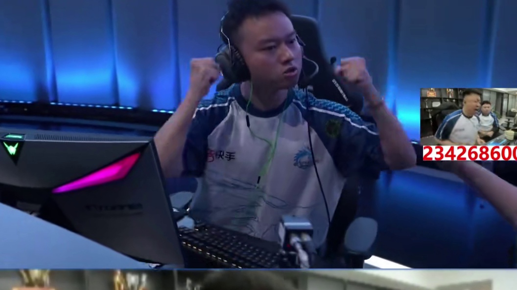 果子first和硬汉yh，关键分2打5，挺入加时。