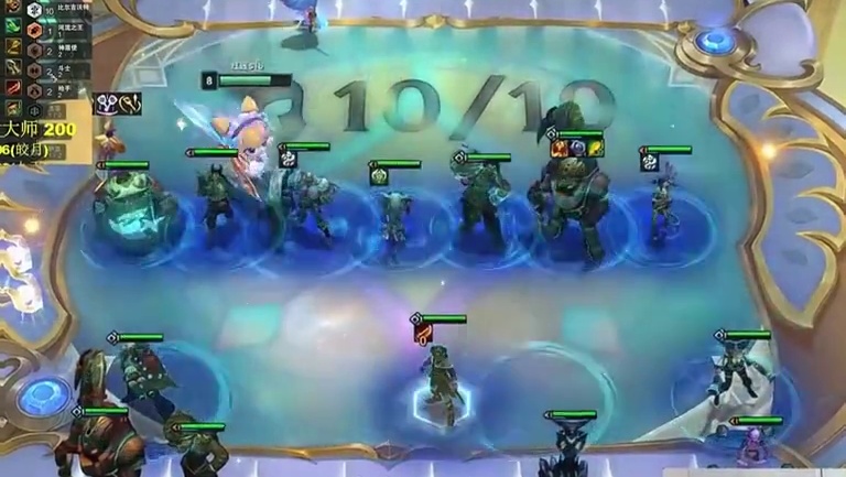 全网最快十比 红莲4-2解锁塔姆成型十比，无敌发育双追四星塔姆#云顶之奕#金铲铲之战#云顶s16赛季