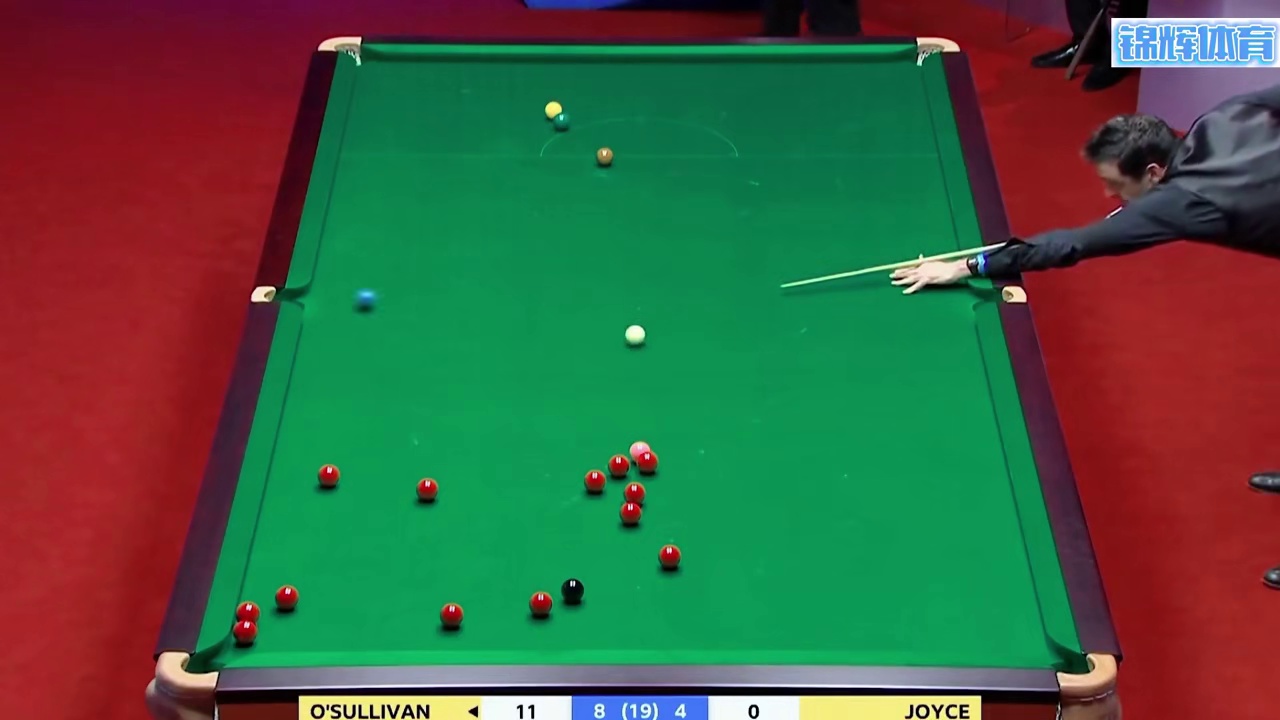 奥沙利文最强乱局清台，极致控球万中无一，每一杆都能震惊四座！ #台球 #斯诺克 #奥沙利文 #精彩瞬