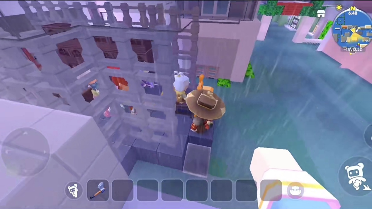 迷你世界：酸雨危机…幸存者霸占我们的船…走