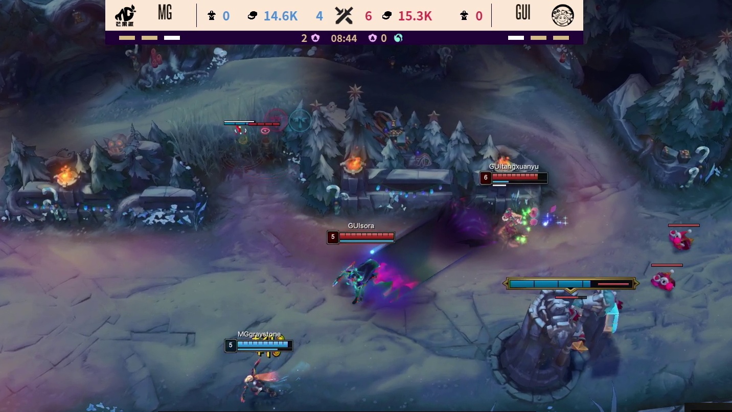 【第五局】sora绝活派克发力，GUI打出0换2