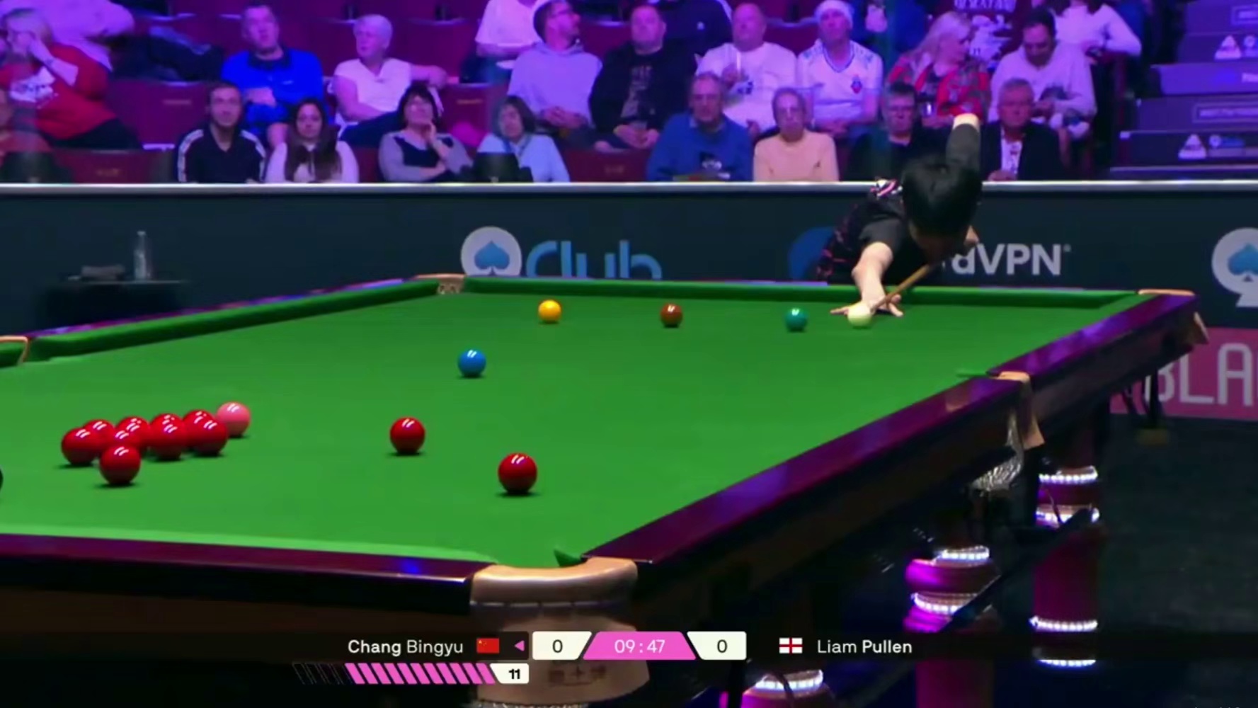 2025斯诺克单局限时赛：常冰玉vs普伦