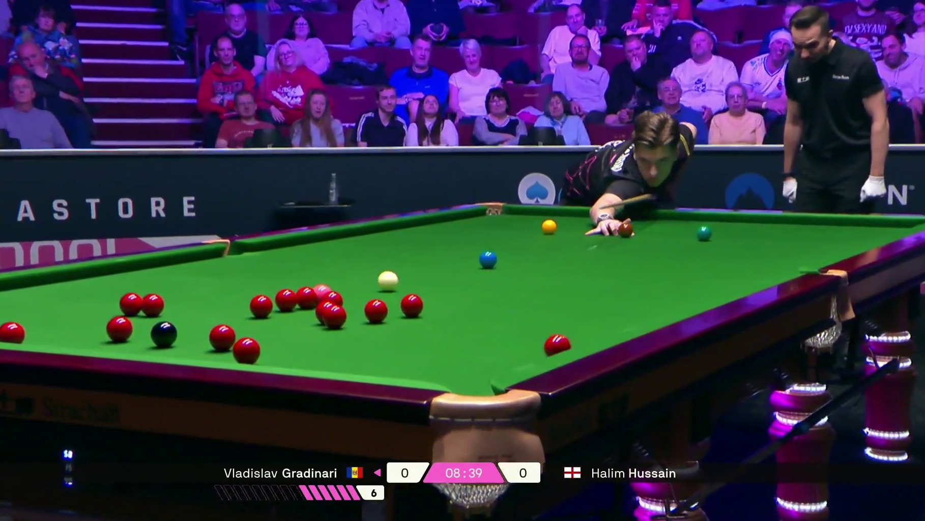 2025单局限时赛！侯赛因VS格拉