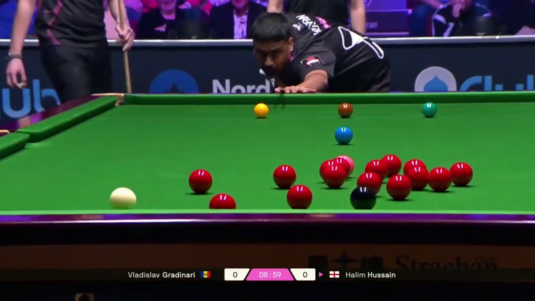 2025斯诺克单局限时赛：张家玮vs格雷厄姆